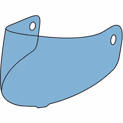 Nolan N33/Evo Visiera, blu