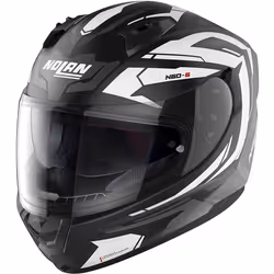 Nolan N60-6 Anchor Casco, nero-bianco, dimensione XL per uomo