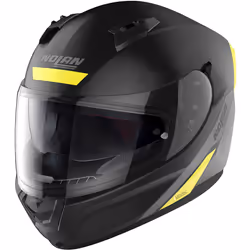 Nolan N60-6 Staple Casco, nero-giallo, dimensione XL per uomo