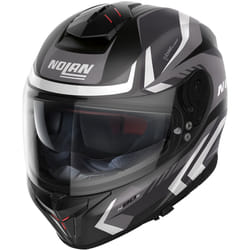 Nolan N80-8 Rumble N-Com Casco, nero, dimensione XL