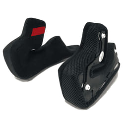 Nolan N87 Clima Comfort Guance, nero, dimensione 2XS per uomo
