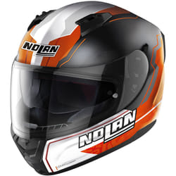 Nolan N60-6 Gemini Replica A. Rins Casco, nero-arancione, dimensione M per uomo