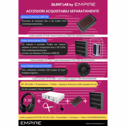 Empire Media HT.KIT30 Cuffie Nero - Vista aggiuntiva 4