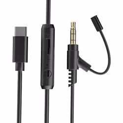 Empire Media EMSP.H15MIC cuffia e auricolare Cablato A Padiglione Chiamate/Musica/Sport/Tutti i giorni USB tipo-C Nero - Vista aggiuntiva 3