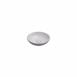 Lavabo da appoggio senza foro bianco lucido della serie lavabi d'arredo di Ceramica Globo. Il lavabo ha le seguenti caratteri ...