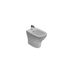 Ceramica Globo - Bidet Argento filomuro rialzato cm. 57x37 bianco di Ceramica