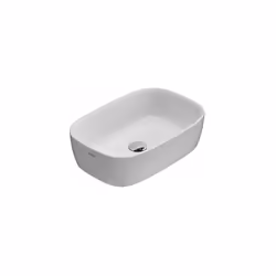 Lavabo appoggio senza foro bianco lucido della serie Genesis di Ceramica Globo. Il lavabo a le seguenti caratteristiche:è in ...