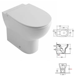 Globo vaso serie 4ALL Multi cm 54 bianco - Coprivaso non incluso MD001BI