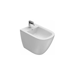 Ceramica Globo - Stockholm bidet filomuro con scarico traslato 58X37 LA009