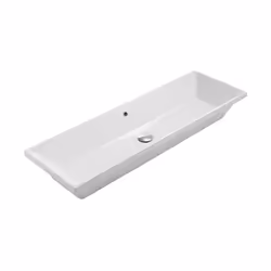 Lavabo incasso/sottopiano senza foro bianco lucido della serie Stockholm di Ceramica Globo. Il lavabo a le seguenti caratteri ...