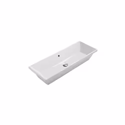 Lavabo incasso/sottopiano senza foro bianco lucido della serie Stockholm di Ceramica Globo. Il lavabo a le seguenti caratteri ...