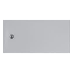 Ceramica Globo - Piatto doccia grigio 80x160 cm Globo serie Docciapietra DP16080502 Grigio - Mineralsolid