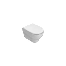 Water Grace sospeso senza brida (rimless) cm. 52x36 bianco lucido
