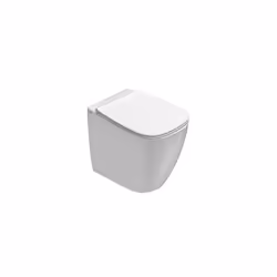 Vaso a terra filoparete della serie Genesis di Ceramica Globo. Il wc è in ceramica bianco lucido, con scarico traslato regola ...
