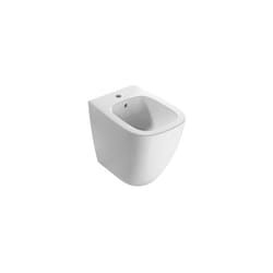 Ceramica Globo - Bidet Genesis filomuro scarico traslato cm. 50x36 bianco di