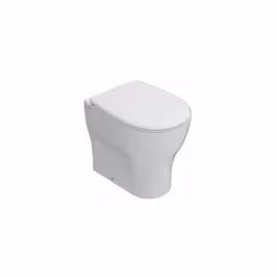 Vaso a terra filoparete della serie Grace di Ceramica Globo. Il wc è in ceramica bianco lucido con scarico traslato regolabil ...