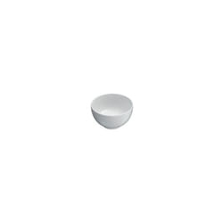 Ceramica Globo - Lavabo T-Edge appoggio salvaspazio cm. 30x30 in ceramica bianco