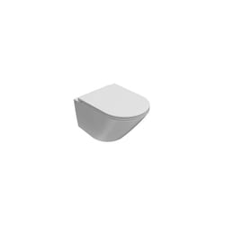 Ceramica Globo - Water Forty3 sospeso senza brida (rimless) cm. 52x36 bianco