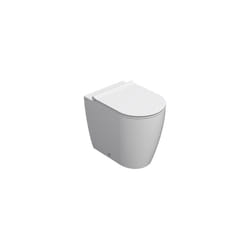 Water Mode filomuro senza brida (rimless) scarico traslato cm.