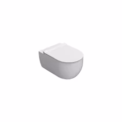 Vaso sospeso della serie Mode di Ceramica Globo. Il wc è in ceramica senza brida, cm. 53x34xh33 con fissaggio incluso. Wc san ...