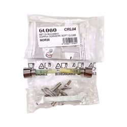Set ricambio cerniere soft close Fissaggi con meccanismo SoftClose per copriwater di Ceramica Globo. Articolo originale compa ...