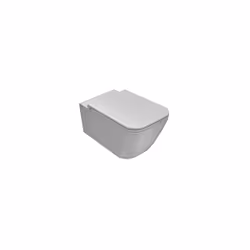 Vaso sospeso della serie Stone di Ceramica Globo. Il wc è in ceramica bianco lucido senza brida, cm. 56x36xh33 con fissaggio  ...
