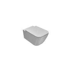 Ceramica Globo - Water Stone sospeso senza brida (rimless) cm. 56x36 bianco lucido