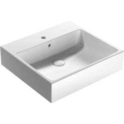 GLOBO - STONE 55x50 lavabo sospeso/d'appoggio - SCQ55