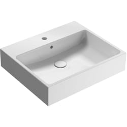 Ceramica Globo - Lavabo Stone Sospeso o d'appoggio 60x50 - SCQ62