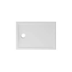 Ceramica Globo - Piatto doccia 70X100 h.3 in ceramica bianco lucido Docciatre di