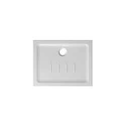 Piatto doccia 70x90 h.4 5 in ceramica bianco lucido Docciaviva di