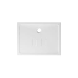 Piatto doccia 90x120 h.4 5 in ceramica bianco lucido Docciaviva