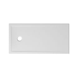 Ceramica Globo - Piatto doccia 70X140 h.3 in ceramica bianco lucido Docciatre di