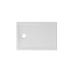 Ceramica Globo - Piatto doccia 70X100 h.3 in ceramica bianco opaco Docciatre Plus