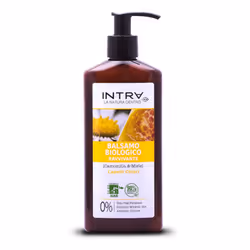 Intra Camomilla & Miele Balsamo Biologico Ravvivante 250ml, Balsamo per capelli, Capelli normali, 250 ml, Setificante, Aqua/W ...