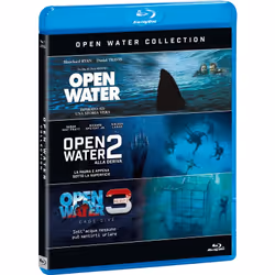 Eagle Pictures Cofanetto Open Water 3BD, Blu-ray, R, Full HD, Inglese, ITA, Thriller, 2D