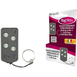 Bravo - Telecomando Apricancello Garage Rolling Code 4 Canali 433/868 Mhz 90502178
