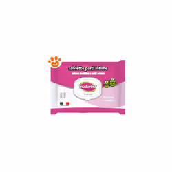 Salviette detergenti specifiche per l’igiene quotidiana delle parti intime del cane e del gatto, in tessuto resistente, con m ...