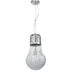 F.A.N. EUROPE Lighting LAMPADARIO A SOSPENSIONE Lampadina cromo
