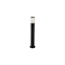 Intec - Paletto led da esterno discovery antracite con prese Schuko 13W 4000K (luce naturale) 65 cm.'