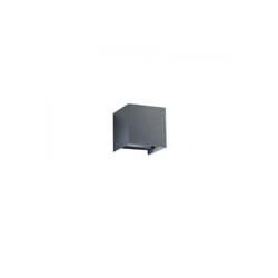 Intec - Applique Cubo biemissione led alfa Antracite 2X10W 1800LM cct IP54