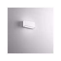 L'applique a biemissione LED da esterno Dukrot bianca è una soluzione di illuminazione moderna ed elegante, progettata per am ...