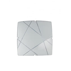 F.A.N. EUROPE Lighting plafoniera ALEXIA vetro bianco sfumato