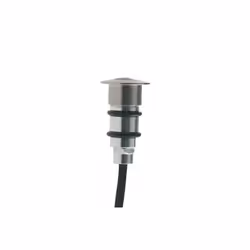 Faretto Segnapasso Incasso LED nikel 1W 3,5V DC 80LM 3000K IP67 Il faretto led da incasso per esterni della Fan Europe Intec  ...