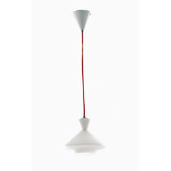F.A.N. EUROPE Lighting Sospensione Sugar Bianca 1Xe27 Max 60W Forma 1
