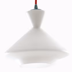 F.A.N. EUROPE Lighting Sospensione Sugar Bianca 1Xe27 Max 60W Forma 1