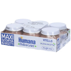 Humana Omogeneizzato Vitello Bio 6 Vasetti 6x80 g Altro