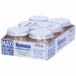 Humana Omogeneizzato Vitello Bio 6 Vasetti 6x80 g Altro