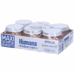Humana Omogeneizzato Vitello Bio 6 Vasetti 6x80 g Altro