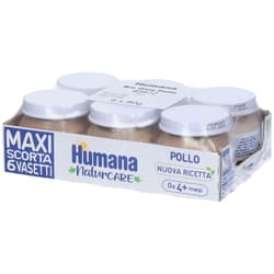 Humana Omogeneizzato Di Pollo Biologico 6 Vasetti 6x80 g Altro